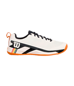 Wilson Rush Pro 4.5 Clay RG White/Navy Blazer/Gum 2025 Padel Shoes Zapatillas Wilson